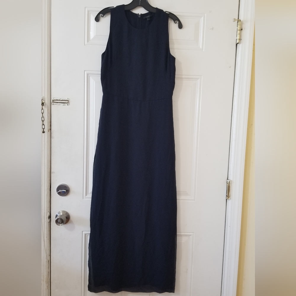 COS Navy Blue Sleeveless Maxi Dress - Picture 5 of 15